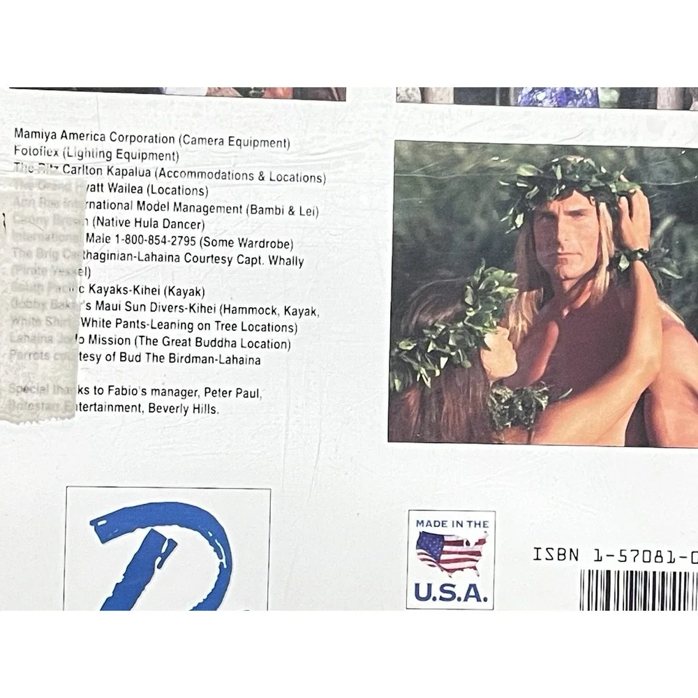 1995 Fabio Calendar